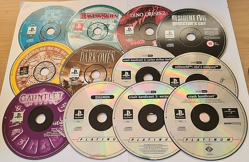 Sony ps1 disc only - ps1, games