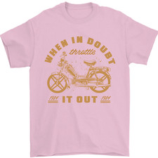 In Doubt Moped Biker