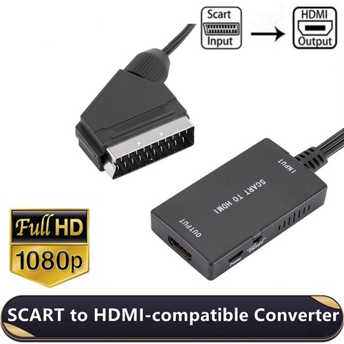 1080p scart hdmi cable - scart, to