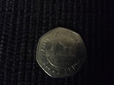 USED 50p COIN - BAILIWICK OF