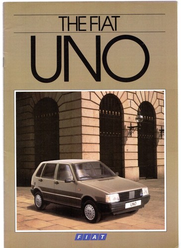 Fiat uno 1985 1987 - fiat, market