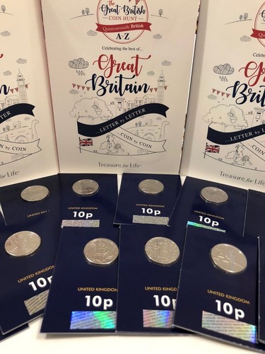 Rare 2018 alphabet 10p - alphabet, ten