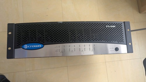 Crown cts 8200 channel - 8200, 8-channel