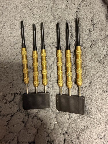 Brass darts set - brass,