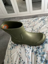 Crocs Wellington Style Half Boot Size M12 UK 11 Green