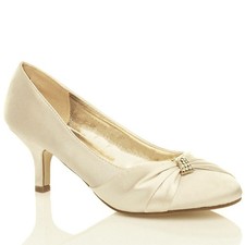 Womens Satin Bridal Wedding
