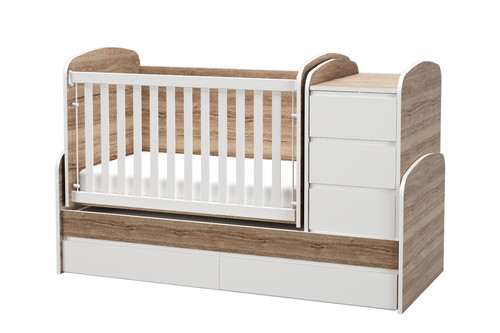 Luxury baby cot convertible - luxury,