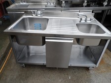 Stainless Steel Double Bowl