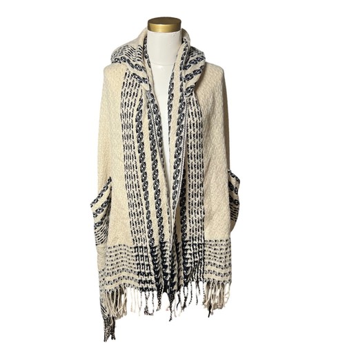 Free people hooded poncho wrap - free,