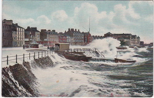 Storm scene morecambe - storm,