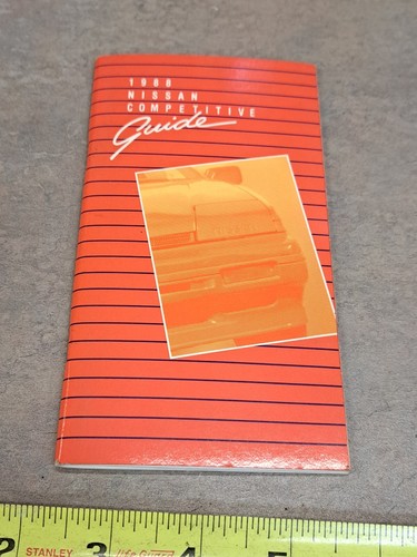 1988 nissan competition - nissan, guide