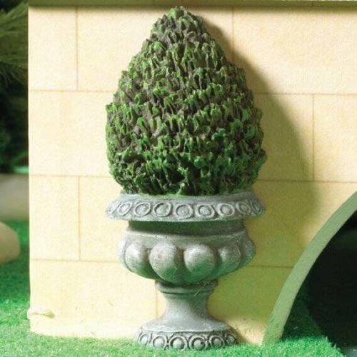 Flat backed topiary bush - flat,