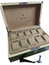 10 slots Storage green luxury box