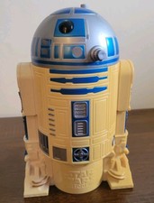 2005 R2-D2 Robot Droid Plastic Cookie Jar Star Wars Revenge of the Sith Kelloggs