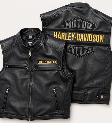 Harley davidson vest men s - davidson's,