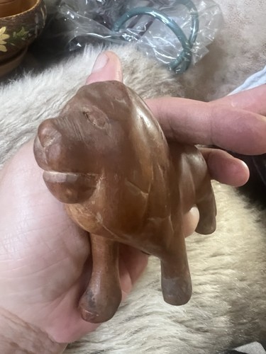 Vintage wooden hand - vintage, carved