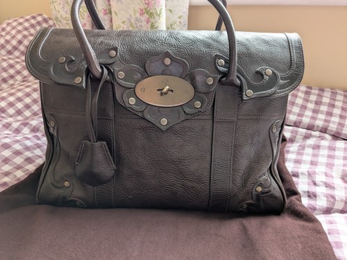 Mulberry chocolate tooled - chocolate,