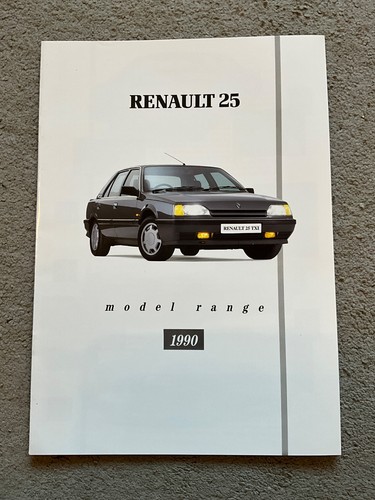 Renault brochure 1990 - renault,