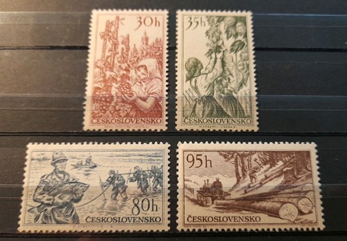 Czechoslovakia stamps 1956 - czechoslovakia,
