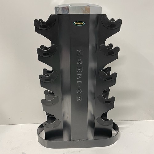 400 hampton dumbbell rack 5 - $400,