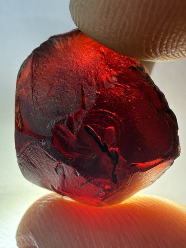 Natural dark garnet - 29.7, ct