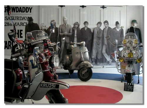 Quadrophenia scooters poster - scooters,