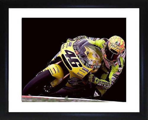 Valentino rossi framed photo - rossi,