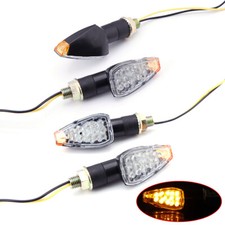 4pcs Motorcycle LED Turn Signals Indicator Lights Blinkers For Harley Davidson