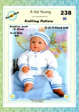 DOLLS KNITTING PATTERN **no