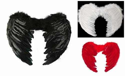 Feather angel wings - feather, christmas