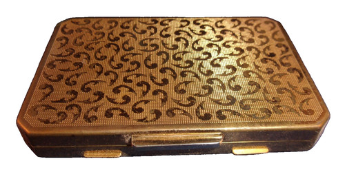 Vintage stratton gold tone - vintage,