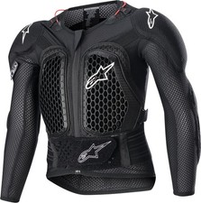Alpinestars Youth Bionic Action V2 Protection Jacket Black White