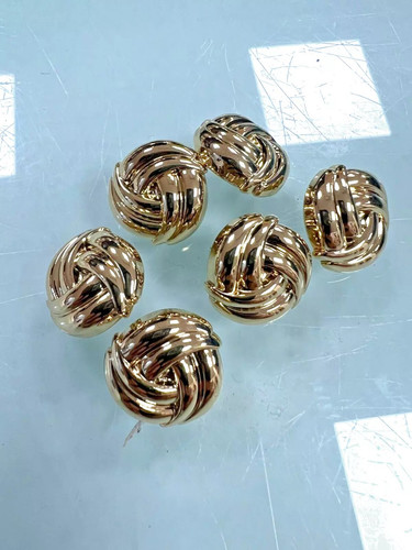 Gold knot metal - metal, buttons