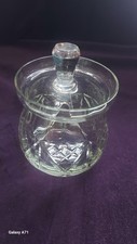Vintage Cut Glass Marmalade