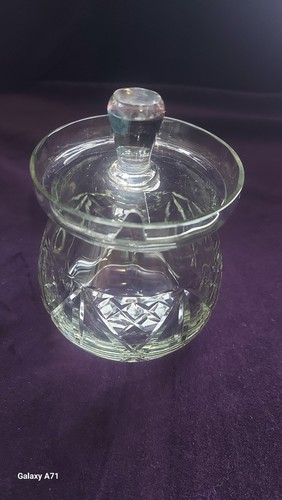 Vintage cut glass - cut,