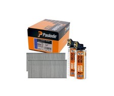 Paslode IM65 921591 F16 1.6mm x 50mm Galv Brad Nails Packs 2000 Box + 2 Fuel Cel