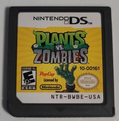 Plants zombies nintendo - vs.,