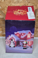 Vintoney 8FT Inflatable Santa Claus, LED Xmas Decoration for Indoor/Outdoor