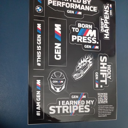 Bmw gen racing stickers - ,