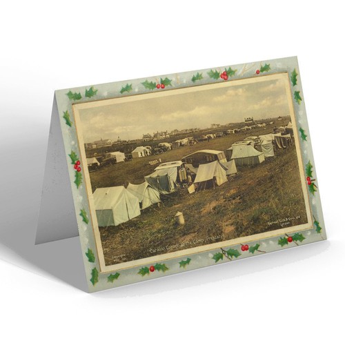 Christmas card vintage wales - christmas,
