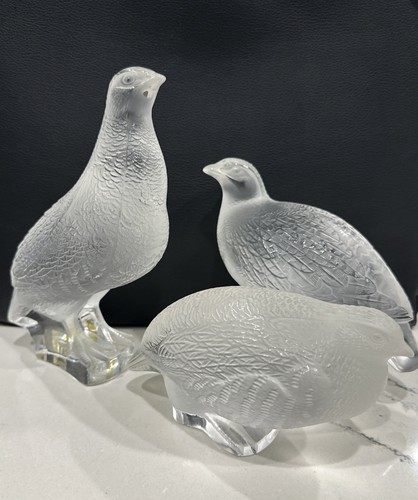 Full set lalique crystal - of,