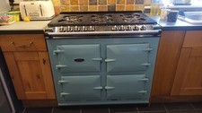 AGA Six-Four DC6 100cm Dual Fuel LPG & Electric Range Cooker - Teal