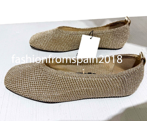 Zara new woman metallic - new,