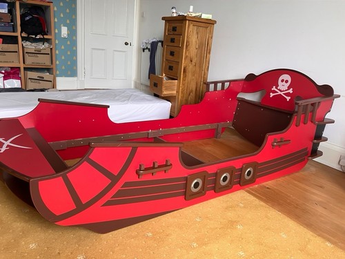 Children pirate bed - children's,