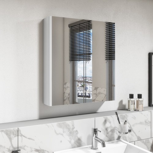 Double door white bathroom - double,
