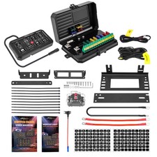 Touch Switch Panel 8 Gang RGB