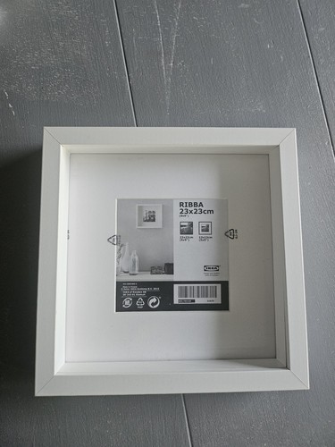 Ikea ribba white box - ikea, frame