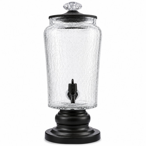 Glass drinks dispenser with - drinks,