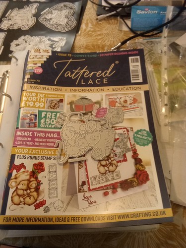 Tattered lace magazine issue - tattered,