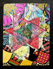 Large Wall Art Hand Painting